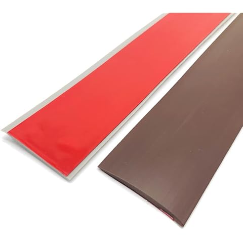 6.56ft Floor Transition Strip, Floor Cover Strips, Self Adhesive Floor Door Divider Strip, Flooring Edge Trim, Laminate Flooring Threshold Transition Strip Cover