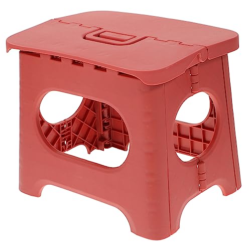 TOYANDONA Sturdy Plastic Folding Fishing Stool Lightweight Compact Design for Outdoor Activities for Camping Hiking and Home Use Easy to Store and Transport