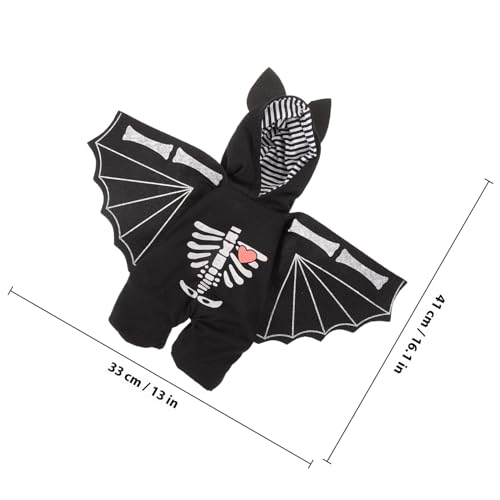 Disfraz Halloween Murciélago para Perros y Gatos Talla M miniatura 2