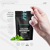 Calcium Magnesium Zinc & Vitamin D3 Tablets - 90 Vegetarian Capsules (3 Months Supply) - Resealable and Recyclable Pouch by Alpha01 - Image 5