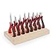 Jewelry Pliers Sets Jewelers Making Tools Kit, Professional 8 piece Mini Wire Plier with Wood Holder for Beading, Crafting, Crimping, Cutting, Repair, Wrapping, Complete Quality for Adults Starter