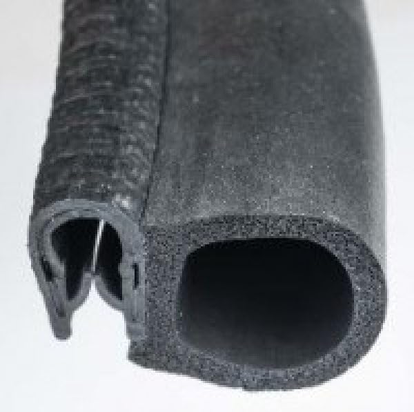 DSTOCK60 - Profils Caoutchouc à Bourrelet Latéral (Longueur 25mètres) Compatible avec Profil 1.723.000
