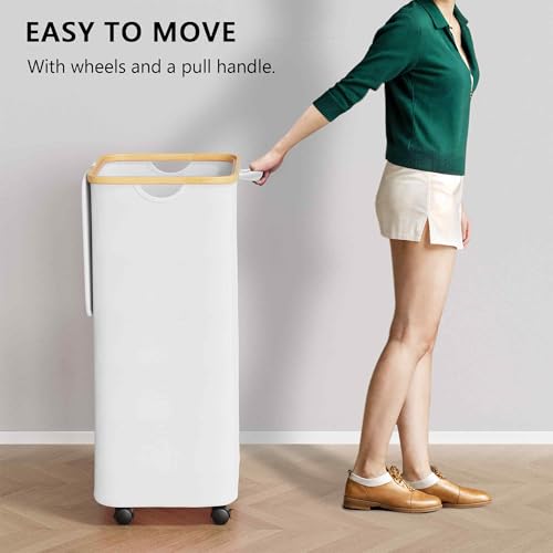 Suoco Rolling Laundry Hamper 100L thumbnail 3