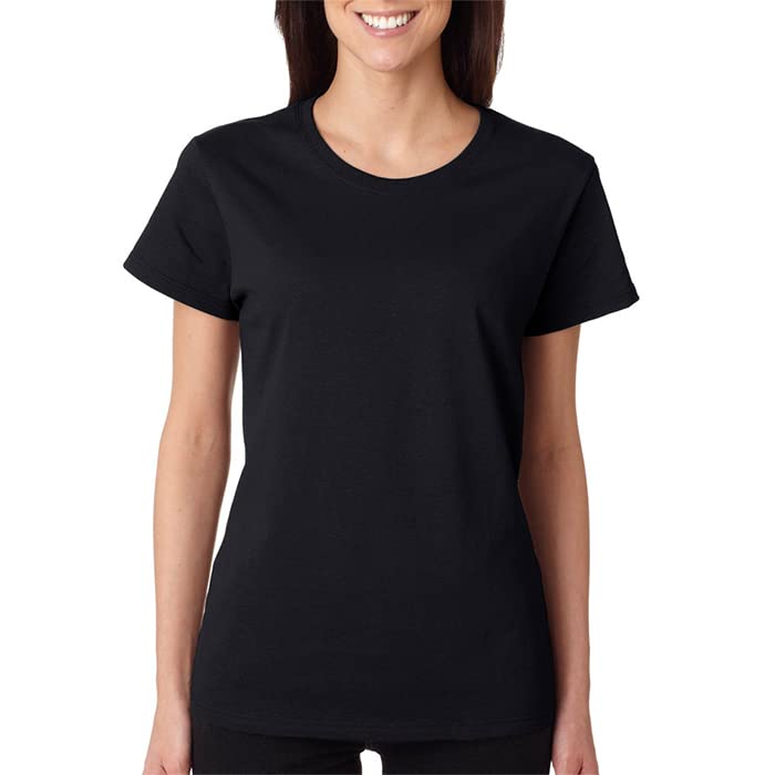 BOD HOME, Pack 1 o 2 Camisetas de Mujer, Manga Corta 100% Algodón, Camiseta Cuello Redondo Transpirable y Ligera, Ocho Colores Lisos, Cómoda y Suave, Camiseta Básica, Casual, Tallas S, M, L, XL, XXL
