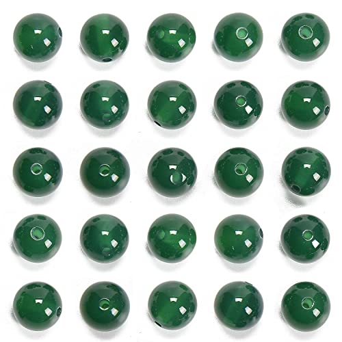 NCB Green Agate Beads 6mm 100Pcs
