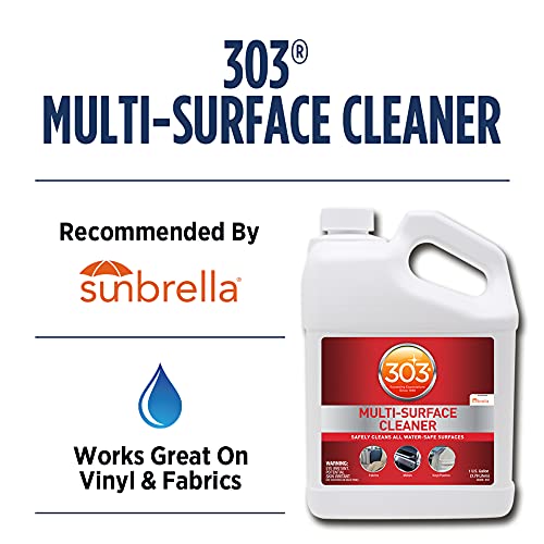 303 Products Multi-Surface Cleaner - Safely Cleans All Water Safe Surfaces, Including All Types of Fabric and Vinyl, Rinses Residue Free, Manufacturer Recommended, 1 Gallon (30570) by 303 Products - Image 2