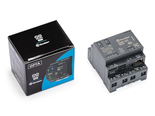 Arduino Opta Lite [AFX00003] - Kompakter industrieller IoT-Controller mit digitalen E/A, analogen Eing�ngen, Modbus- und Edge-Computing-Unterst�tzung f�r Automatisierungs- und Steuerungssysteme