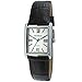 Peugeot Women's Quartz Metal and Leather Dress Watch, Color:Black (Model: 3036SBK)
