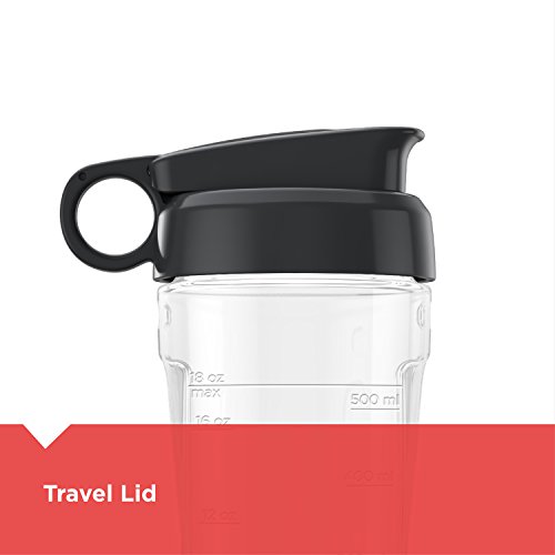 Black+Decker Powercrush Personal Blender Jar With Travel Lid, Clear, Pbj1650 Small #TOP2