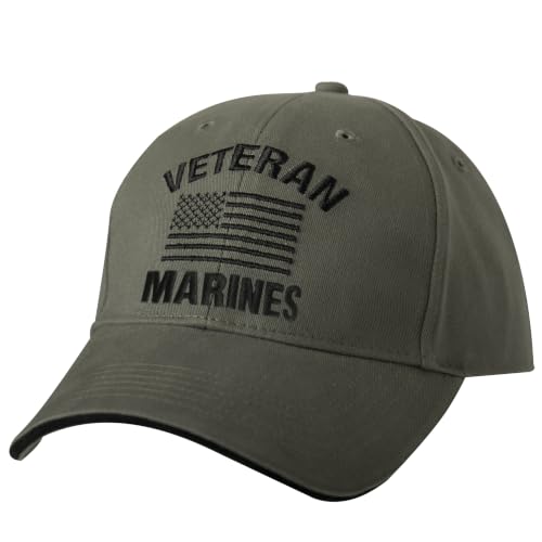 Rothco Vintage Veteran Low Profile Cap Adjustable Cotton Twill, Marines