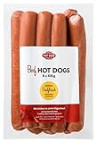 HOT DOG WORLD - Jumbo BEEF Hot Dog Würstchen 100g (8er Pack)