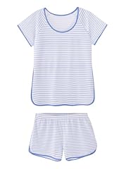 Blue Wide White Stripe