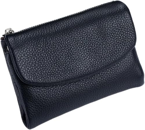 Joyfullygo Wallet, Unisex Pebble Leather Wallet, with Credit Card Holder, Coin Holder & Cash Slots (#1)