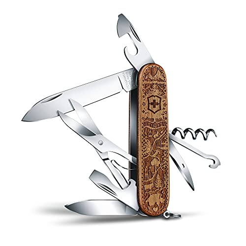 Victorinox Swiss Army Climber Wood Swiss Spirit Special Edition 2021 Pocket Knife