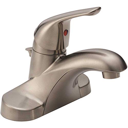 Delta Faucet B510LF-SSPPU-ECO Lavatory Faucet with Pop-Up Low Lead Single 4" Centers Lever Handle by DELTA - Image 2