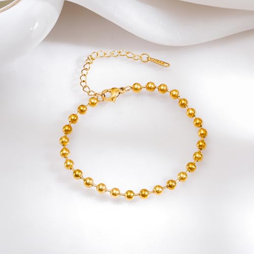 Image of Rubans Demi Fine Stainless Steel Bracelet Waterproof Gift for Women & Girls