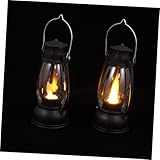 Photo Gallery congarteno 2 pezzi lampada vintage led mano halloween lanterna luminosa retrò decorazione da tavolo per festa e casa lampada petrolio elettronica nera con luce tremolante Photo Gallery congarteno 2 pezzi lampada vintage led mano halloween lanterna luminosa retrò decorazione da tavolo per festa e casa lampada petrolio elettronica nera con luce tremolante