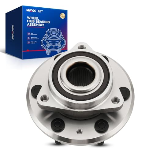 KAX 513277 Front、Rear Wheel Bearing Compatible with 2009-2017 Chevy Traverse, 2007-2016 GMC Acadia, 2008-2017 Buick Enclave,6 Lug Wheel Bearing hub Assembly 1pc by KAX - Used condition - US$34.93
