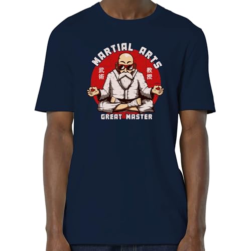 Sergent Tobogo Maître Tortue Géniale - T-shirt Homme bleu (XL)