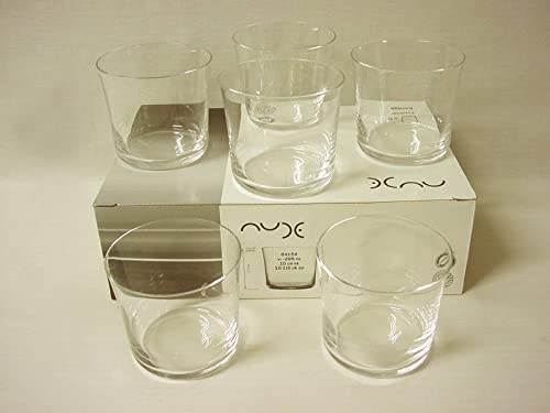 Utopia Nude Savage Lowball - Bicchieri Da 290 Ml, Confezione Da 6