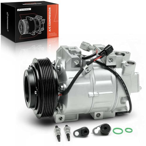 A-Premium A/C Compressor with Clutch Compatible with Nissan X-Trail 2.5L 2007-2014