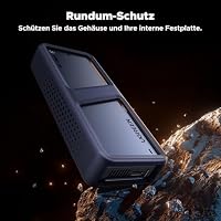 UGREEN 40Gbps M2 SSD Gehäuse mit JHL7440 Chip, USB4 NVMe Gehäuse – Ansicht 7