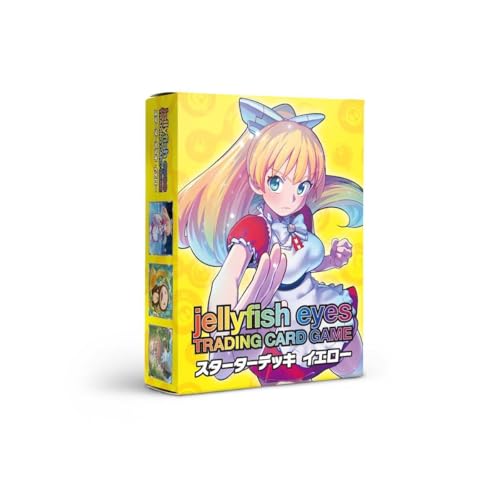 めめめのくらげ TRADING CARD GAME スターターデッキ イエロー|京都 アート トレカ デッキ アーティスト 村上隆 カイカイキキ トレーディングカード めめくらげ バトル ゲーム カード ふるさと納税