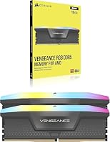 CORSAIR VENGEANCE RGB DDR5 RAM 32GB (2x16GB) Bis zu 6000MHz CL30-36-36-76 1.40V AMD EXPO Intel XMP 3.0 Desktop-Arbeitsspeicher – Grau (CMH32GX5M2B6000Z30K) – Ansicht 6
