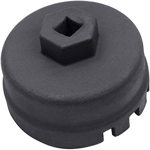 Ibetter Heavy Duty Oil Filter Wrench For Toyota, Lexus, Scion 1.8 Liter Engines - Durable Cup Style Oil Filter Removal Socket Tool Fits Prius, Prius V, Corolla, Matrix, CT200h, iM, iQ, xD