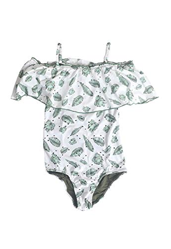 Biquíni Kids Ciganinha Ivy - Estampa Branco Ivy - P