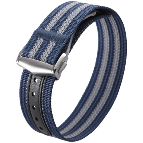 Nylon Quick-Release Watch Band with Clasp