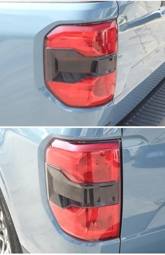 Protection de feu arrière Maverick contre rayures : coque ABS noir fumé