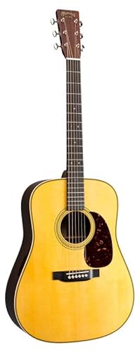 Martin HD-28E Fishman Aura VT Blend Electronics (Right)
