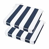 JMKaixin Patio Chair Cushion 19 x 19 Inch Waterproof Outdoor Seat Cushions for Patio Furniture Garde