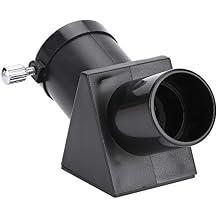 0.96 Inch Diagonal Prism, 45 Degree Erecting Prism with Fully Coated Optics, Astronomy Telescope Diagonal Mirror for Clear and Comfortable Viewing