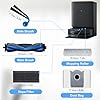 Set di accessori per Ecovacs Deebot T80S Omni/X9 Pro Omni/X11 Pro Omni aspirapolvere robot di ricambio, 1 spazzola principale, 1 rullo Mop, 4 filtri, 4 sacchetti per la polvere