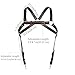 ROIEIIR Men's Punk Body Harness Gothic Men Chest Bondage Men Gay Harness Sexy Bondage Body Harnais Sexy Chest Harness Fetish Costumes Suspenders