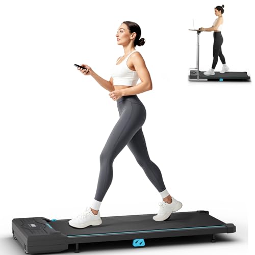 Treadmill Under Desk Walking Pad with Remote Control and LED Display Compact Exercise Machine for Home/Office Jogging Treadmill Under Desk Walking Pad with Remote Control and LED Display Compact Exercise Machine for Home/Office Jogging