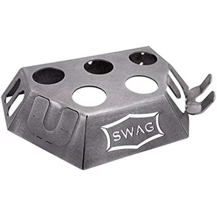SWAG Offroad Rod Holder: Steel Welding Gear Storage Rack, 10x2.24x3 Inches, Grey, Holds 50 lbs, Wall/Cart Mount, Customizable, For Welding Workshops