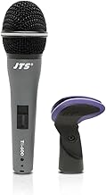 JTS TK-600 Cardioid Dynamic XLR Microphone Without Cable, Grey