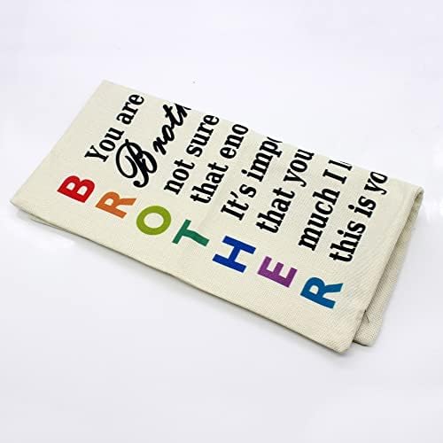 This Is What An Awesome Brother Looks Like Brother Gifts from Sister Brother Cushion Covers Throw Pillow Covers for Brother Sibling Birthday (You Are A Wonderful)