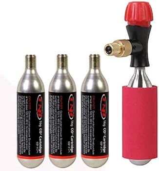 Amazon | TNI CO2 インフレーター ボンベセット エアバルブ 米式 仏式