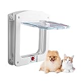 katzenklappe einbauen kosten EINFACHE INSTALLATION:Diese Haustierklappe ist für Ziegelwände, Holztüren, Türen aus PVC, uPVC und Metall geeignet und kann in Türen und Wände mit einer Dicke von 2 - 5 cm eingebaut warden.