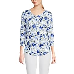 Clear Blue Painted Blooms