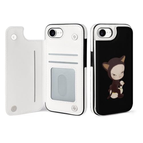 �ޗǔ��q iPhone16E�p�P�[�X �蒠�^ �X�}�z�P�[�X �A�C�t�H��16E�p�P�[�X Case �g�уJ�o�[ �S�ʕی� PU���U�[ �ϏՌ� ���u���@�\ �y�� [���s�A���i]