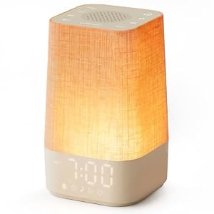 Sunrise Alarm Clock with Sound Machine, Gentle Wake Up Light for Bedroom