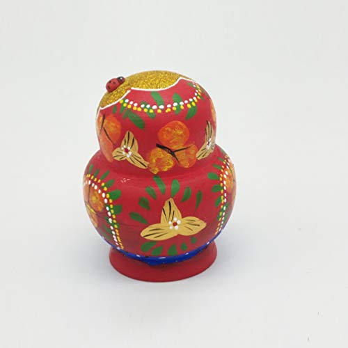 KESYOO 10 Pcs Bonecas Russas 10 Camadas Tradicionais Pintadas Matryoshka Bonecas de Madeira para Men