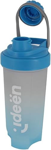 Miniatura 2 de BOTELLA SHAKER PLÁSTICO (azul)