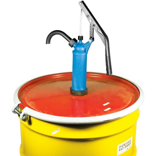 Performance Tool W54268 Blue General Purpose Lever Action Barrel Drum Pump - Fits 5 to 55 Gallon Drums by Performance Tool - Image 8