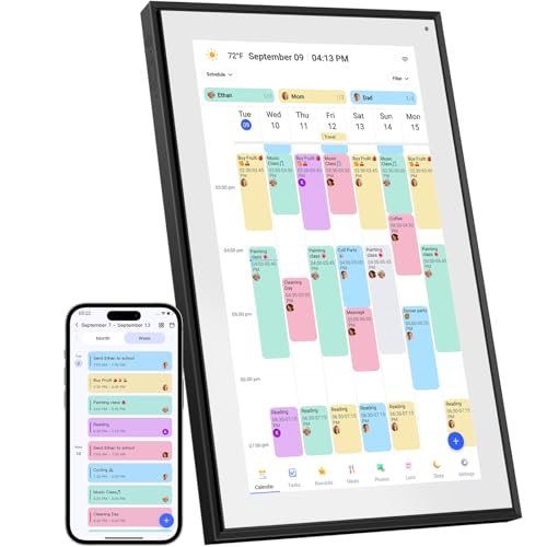 Canupdog 15.6 Inch Digital Calendar Wall Planner 2025-2026 – HD
